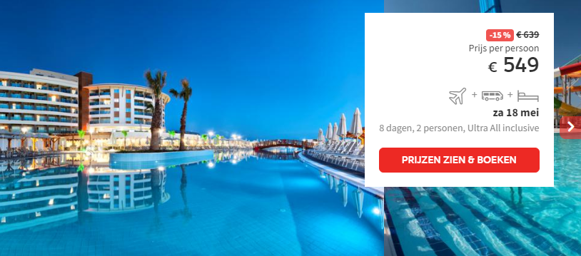 Prijs Xperience Aquasis Deluxe Resort & Spa